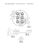 MULTIPLE STAGE OPEN COIL ELECTRIC RESISTANCE HEATER WITH BALANCED COIL     POWER ARRANGEMENT AND HEATER COOL END TERMINATION AND METHOD OF USE diagram and image