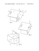 Folding Carton With Retractable Panel diagram and image
