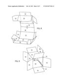 Folding Carton With Retractable Panel diagram and image