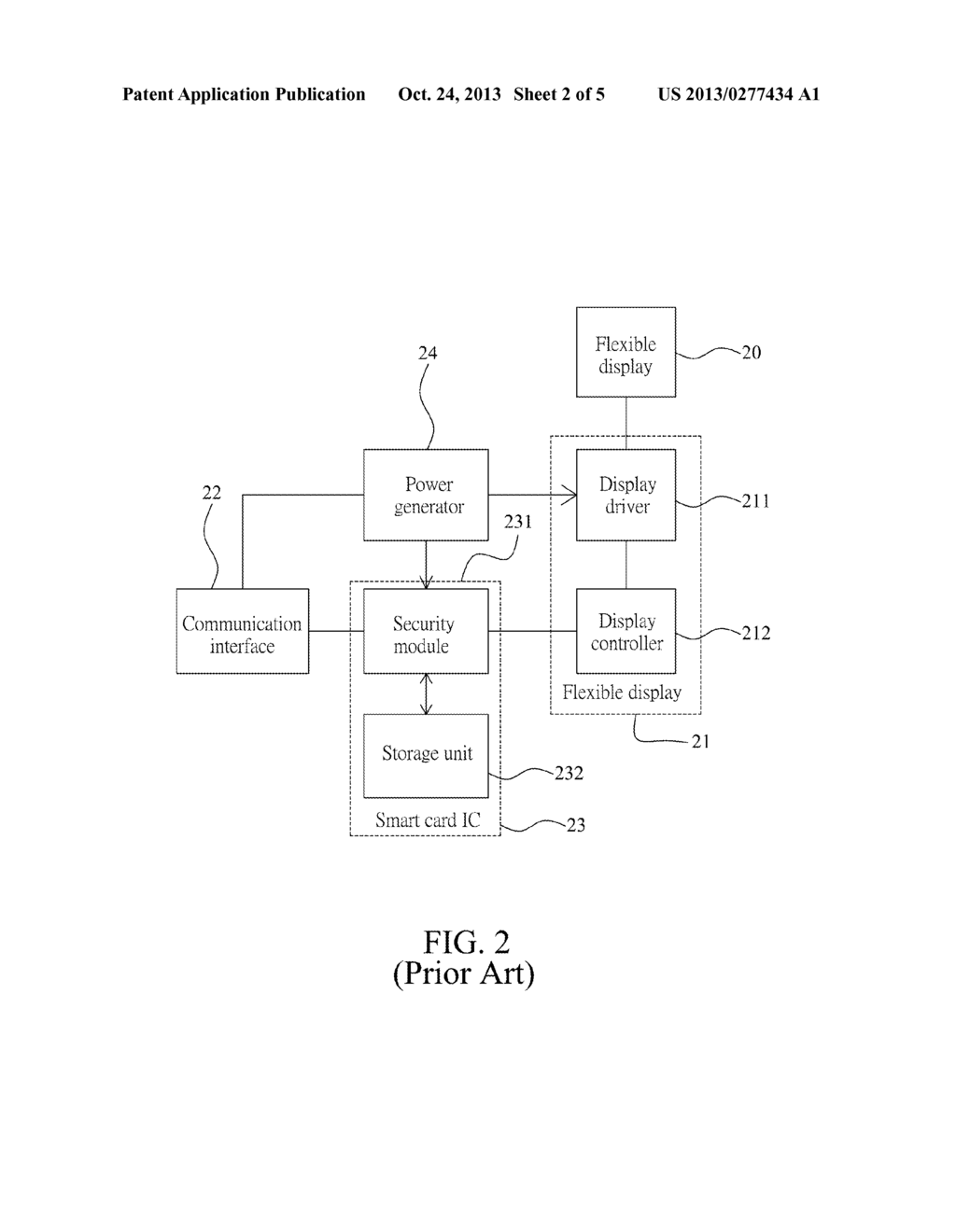 DISPLAY-ENABLED CARD WITH SECURITY AUTHENTICATION FUNCTION - diagram, schematic, and image 03