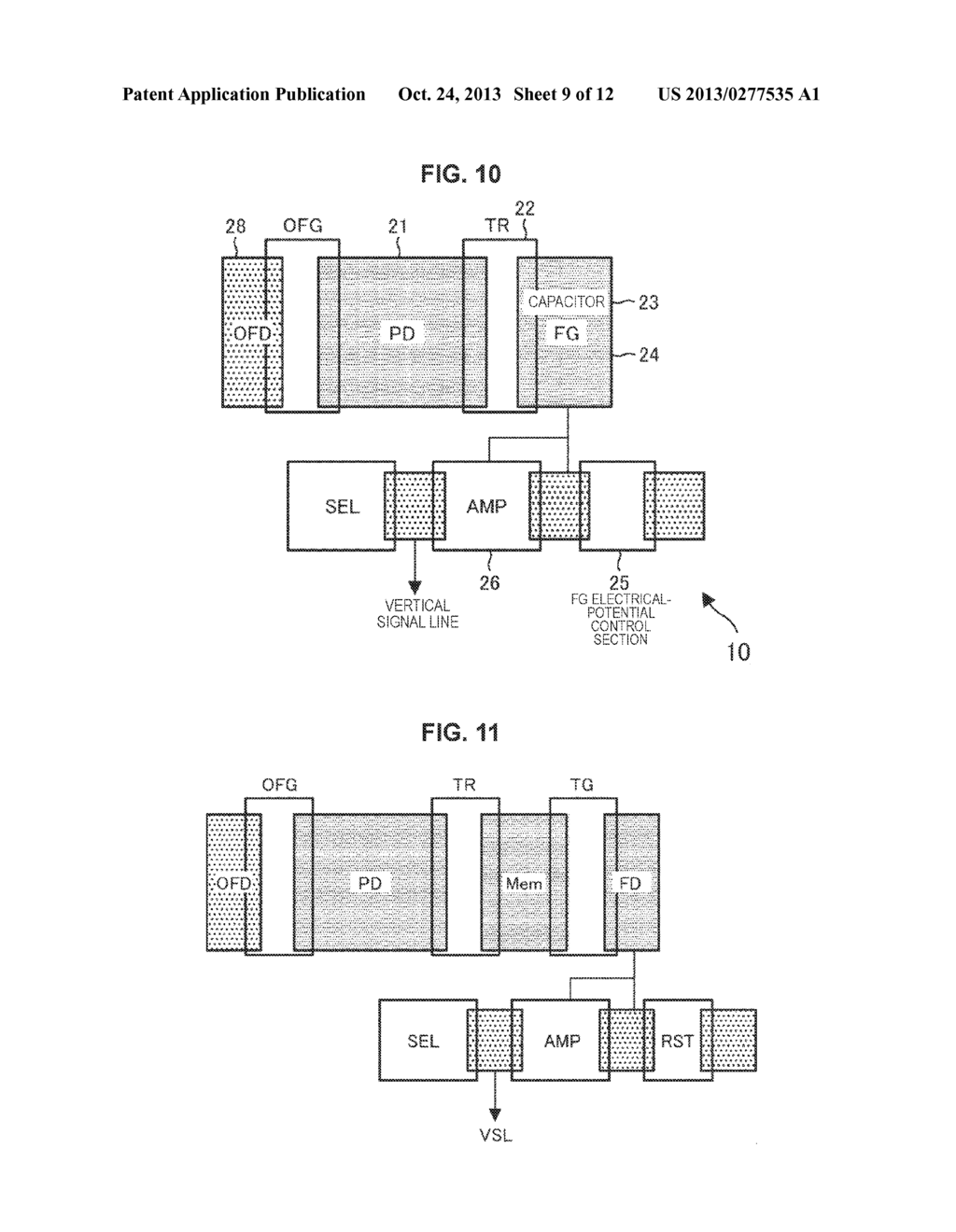 SOLID-STATE IMAGE SENSOR AND ELECTRONIC DEVICE - diagram, schematic, and image 10