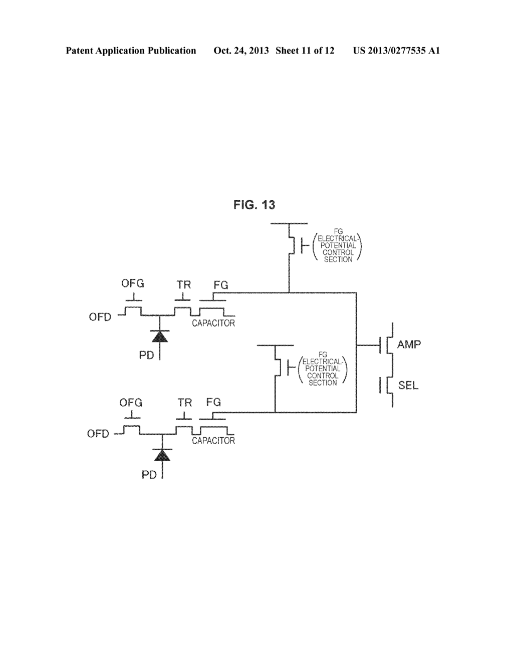 SOLID-STATE IMAGE SENSOR AND ELECTRONIC DEVICE - diagram, schematic, and image 12