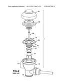 Rigid Piston Retrofit for a Diaphragm Flush Valve diagram and image