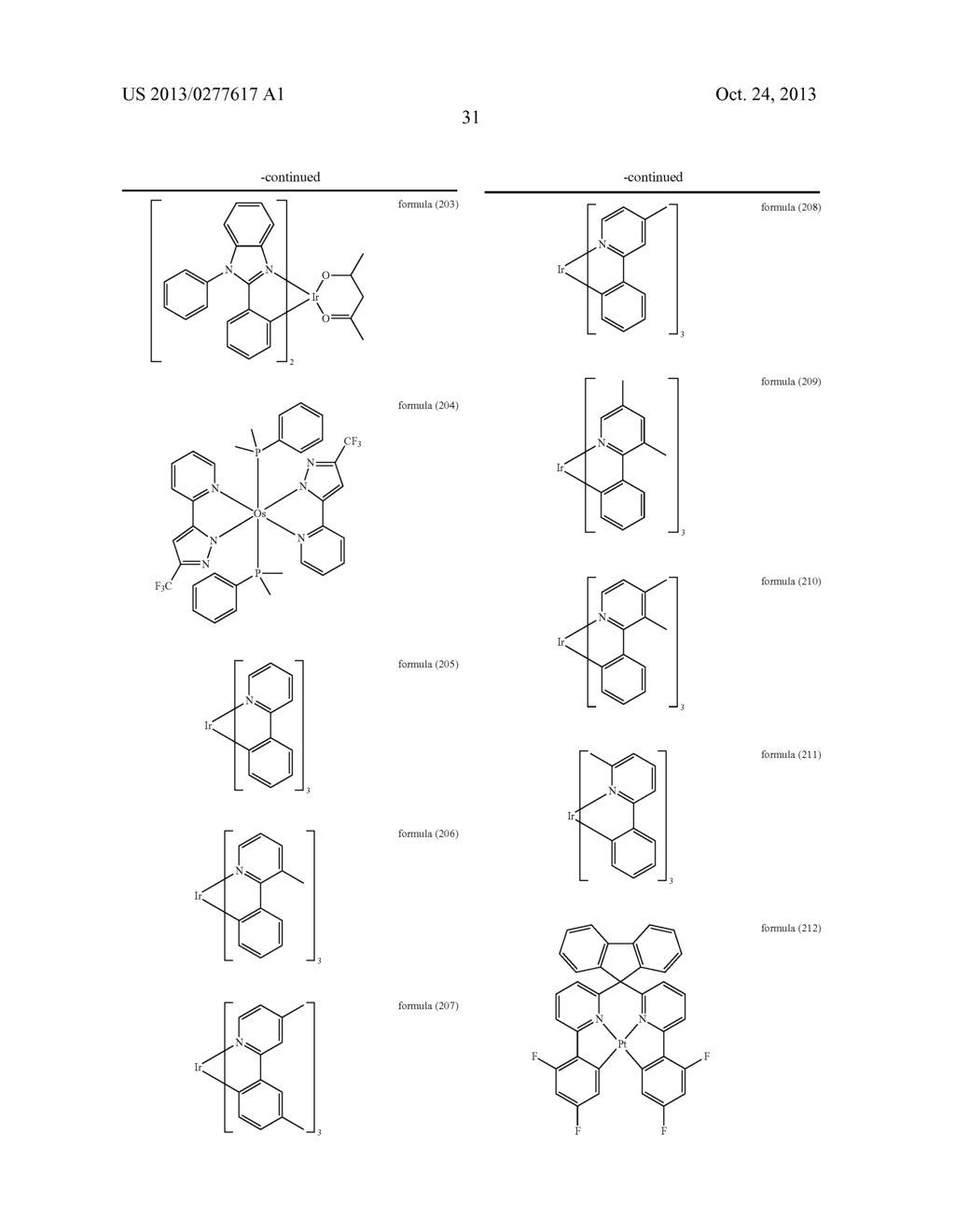 ORGANIC ELECTROLUMINESCENT DEVICE - diagram, schematic, and image 32