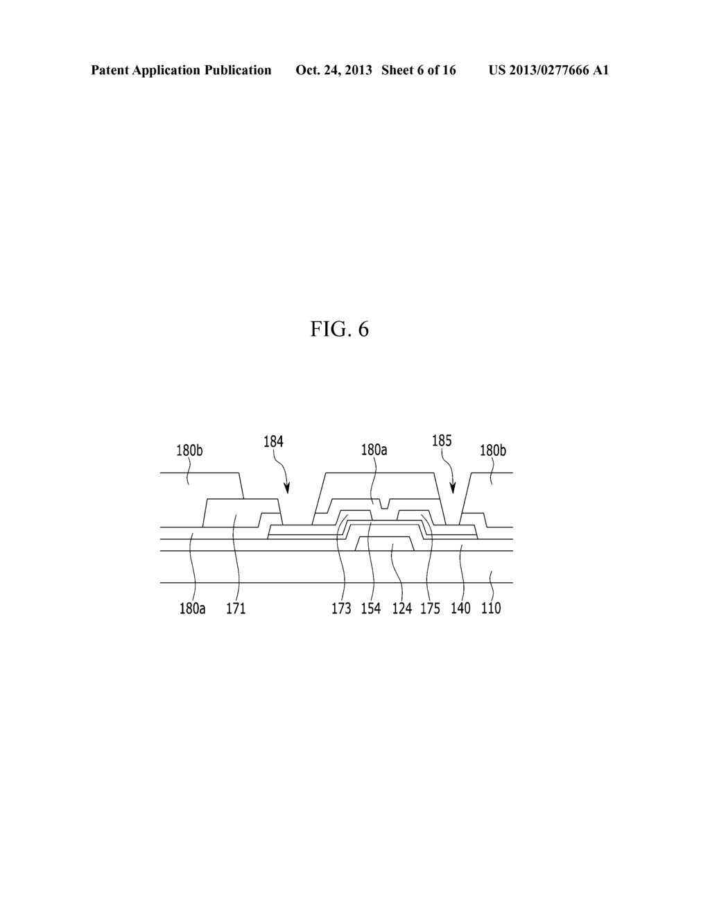 THIN FILM TRANSISTOR, THIN FILM TRANSISTOR ARRAY PANEL, AND METHOD OF     MANUFACTURING A THIN FILM TRANSISTOR ARRAY PANEL - diagram, schematic, and image 07