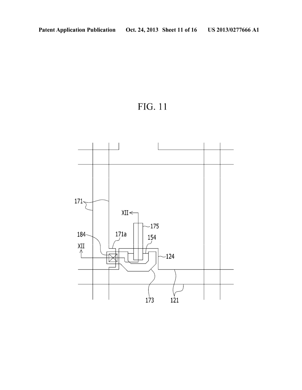 THIN FILM TRANSISTOR, THIN FILM TRANSISTOR ARRAY PANEL, AND METHOD OF     MANUFACTURING A THIN FILM TRANSISTOR ARRAY PANEL - diagram, schematic, and image 12