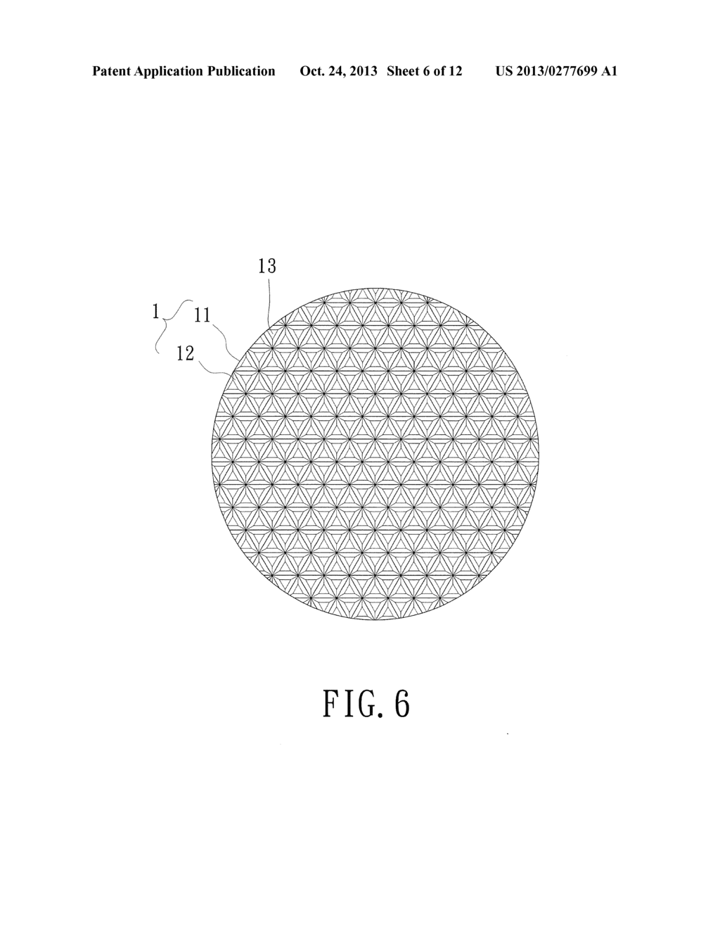 PATTERN SUBSTRATE STRUCTURE FOR LIGHT EMITTING ANGLE CONVERGENCE AND LIGHT     EMITTING DIODE DEVICE USING THE SAME - diagram, schematic, and image 07