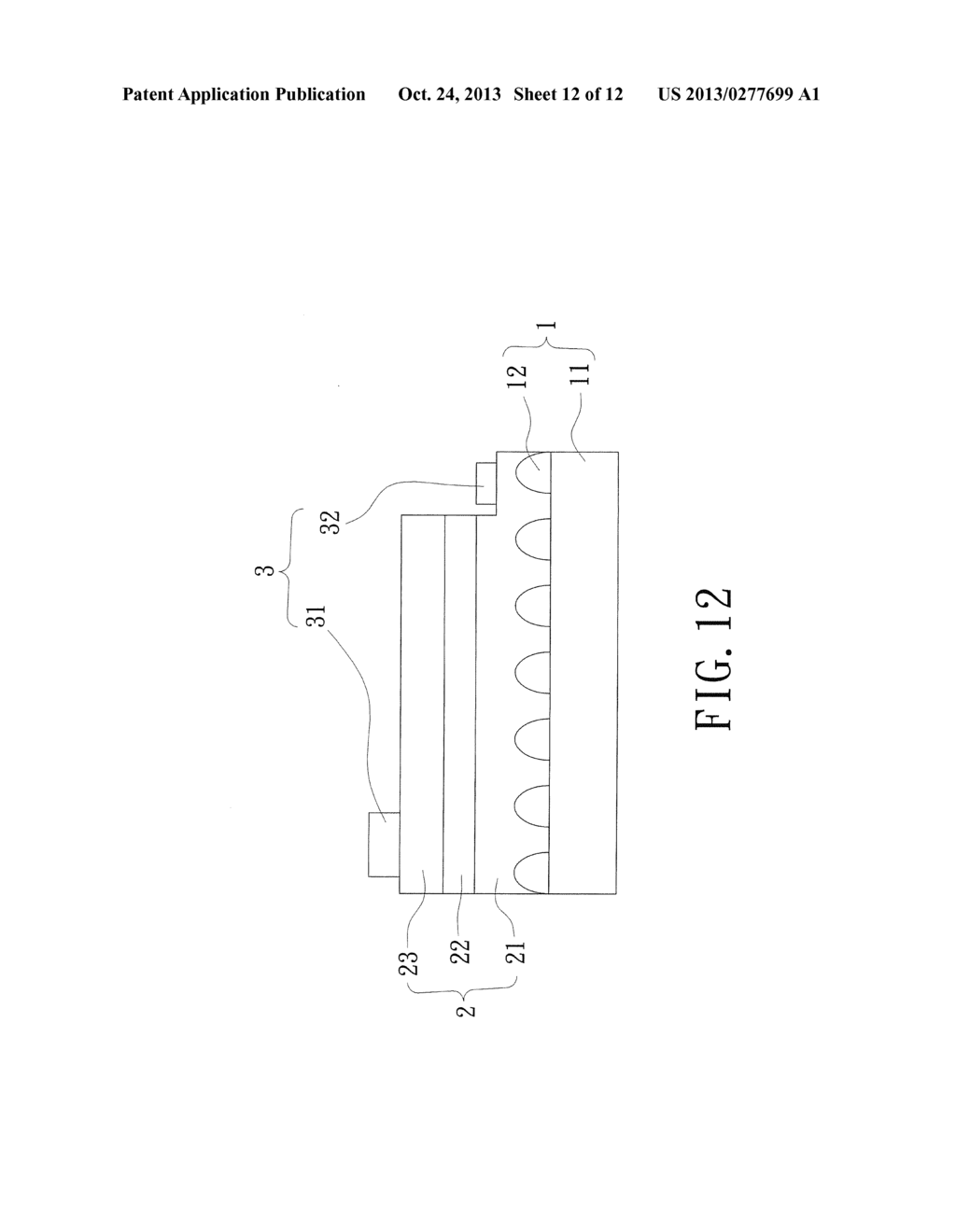 PATTERN SUBSTRATE STRUCTURE FOR LIGHT EMITTING ANGLE CONVERGENCE AND LIGHT     EMITTING DIODE DEVICE USING THE SAME - diagram, schematic, and image 13