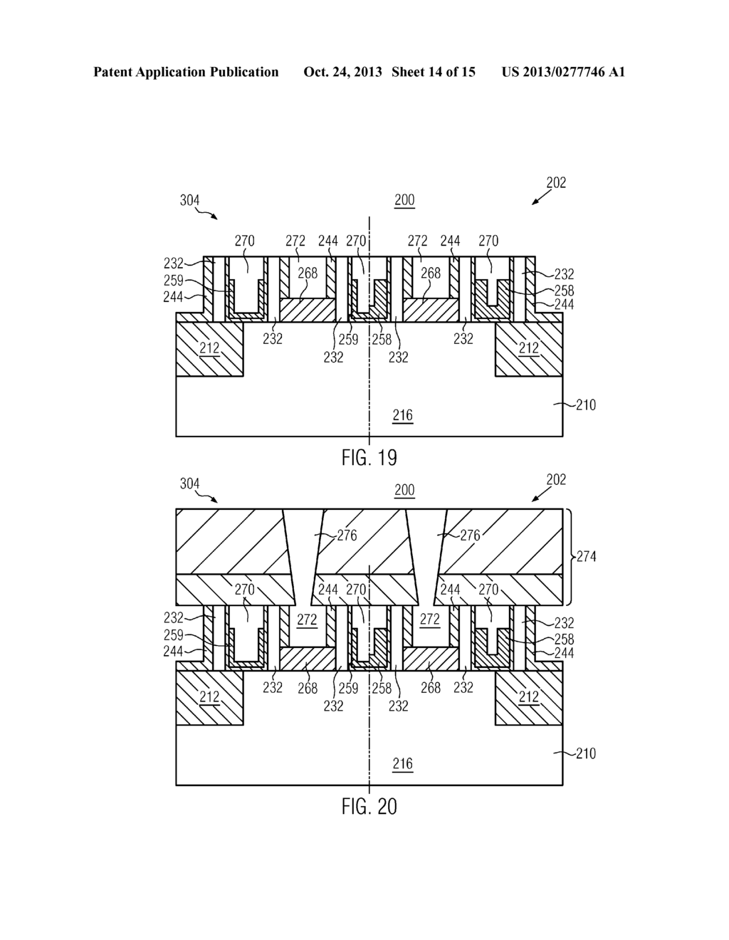 INTEGRATED CIRCUITS HAVING PROTRUDING SOURCE AND DRAIN REGIONS AND METHODS     FOR FORMING INTEGRATED CIRCUITS - diagram, schematic, and image 15