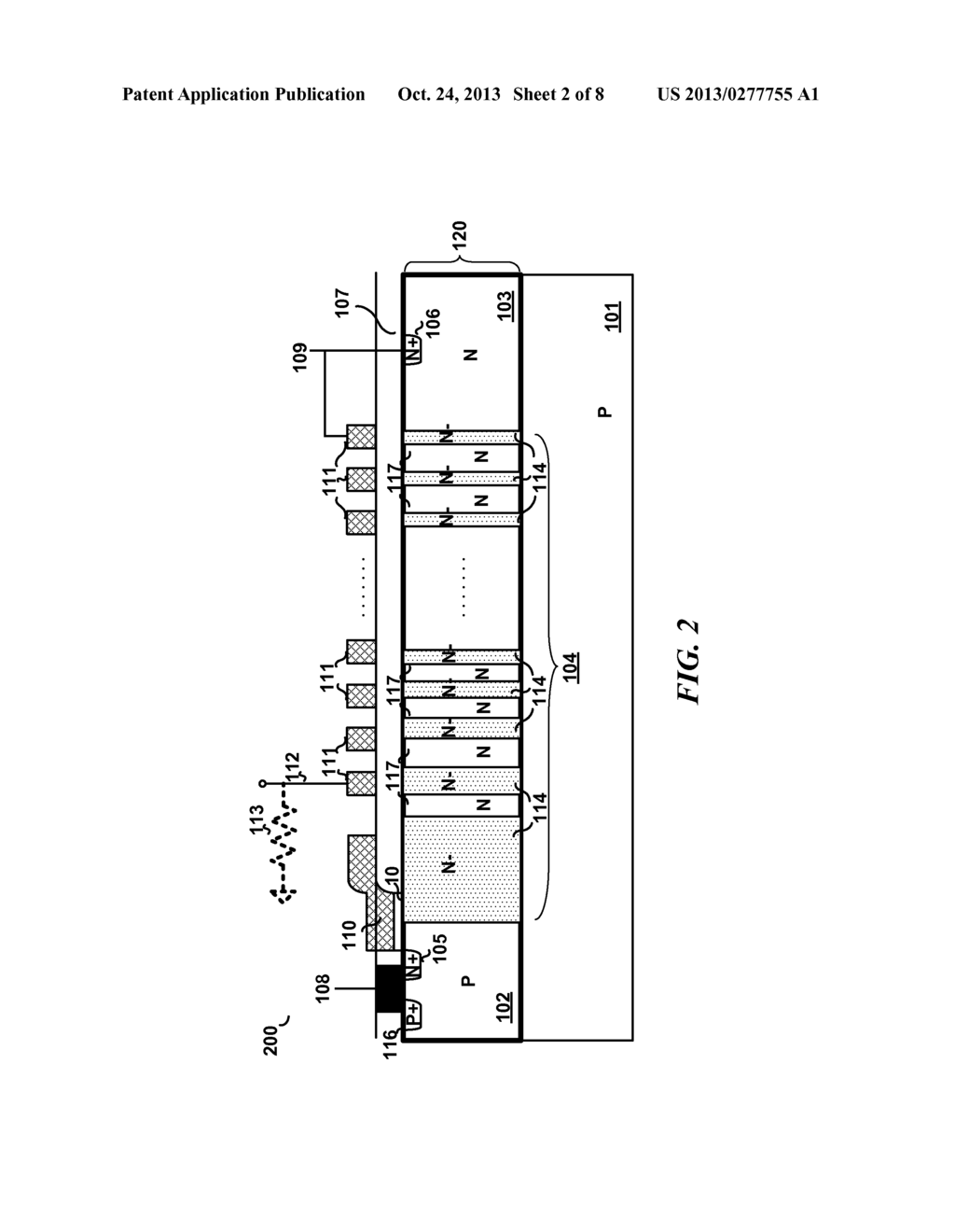 HIGH VOLTAGE SWITCHING DEVICE THE METHOD FOR FORMING THEREOF - diagram, schematic, and image 03