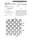 GAME COMBINING CHECKERS, CHESS AND DICE diagram and image