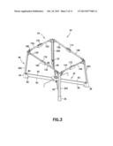 Wheel Assembly for a Foldable Child Enclosure diagram and image