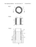 CYLINDRICAL GASKET, METHOD FOR MANUFACTURING THE SAME, AND INSERTION-TYPE     EXHAUST PIPE JOINT USING THE CYLINDRICAL GASKET diagram and image