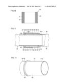 CYLINDRICAL GASKET, METHOD FOR MANUFACTURING THE SAME, AND INSERTION-TYPE     EXHAUST PIPE JOINT USING THE CYLINDRICAL GASKET diagram and image