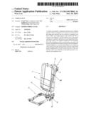 VEHICLE SEAT diagram and image