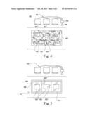 LIGHTING SYSTEM FOR ACCENTING REGIONS OF A LAYER AND ASSOCIATED METHODS diagram and image