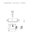 COMBINED SURFACE MOUNT AND IN-WALL MOUNT DIMMER diagram and image