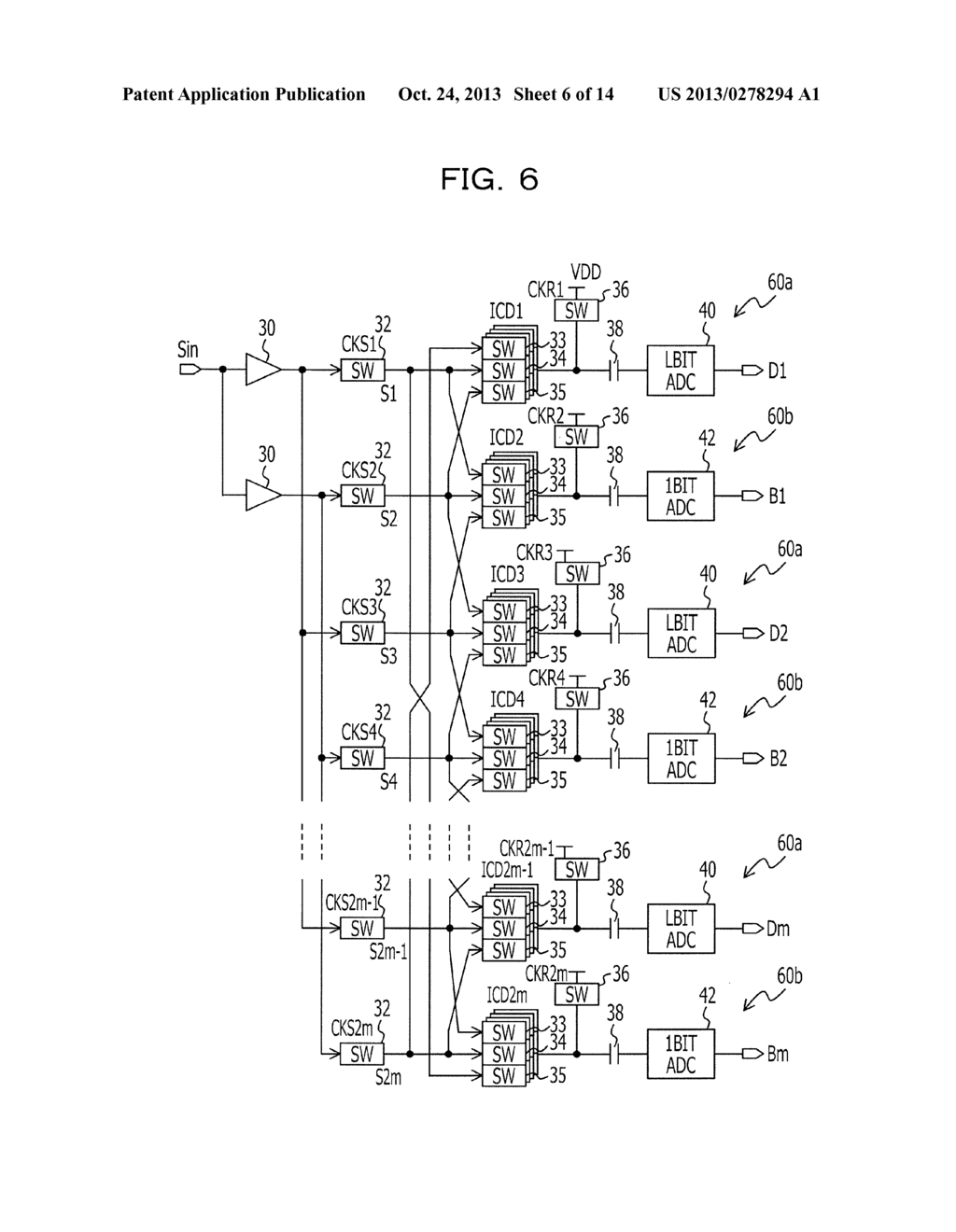 INTERPOLATION CIRCUIT, RECEPTION CIRCUIT AND METHOD OF GENERATING     INTERPOLATED DATA - diagram, schematic, and image 07