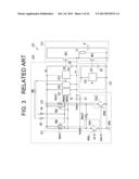 LEVEL SHIFT CIRCUIT UTILIZING RESISTANCE IN SEMICONDUCTOR SUBSTRATE diagram and image