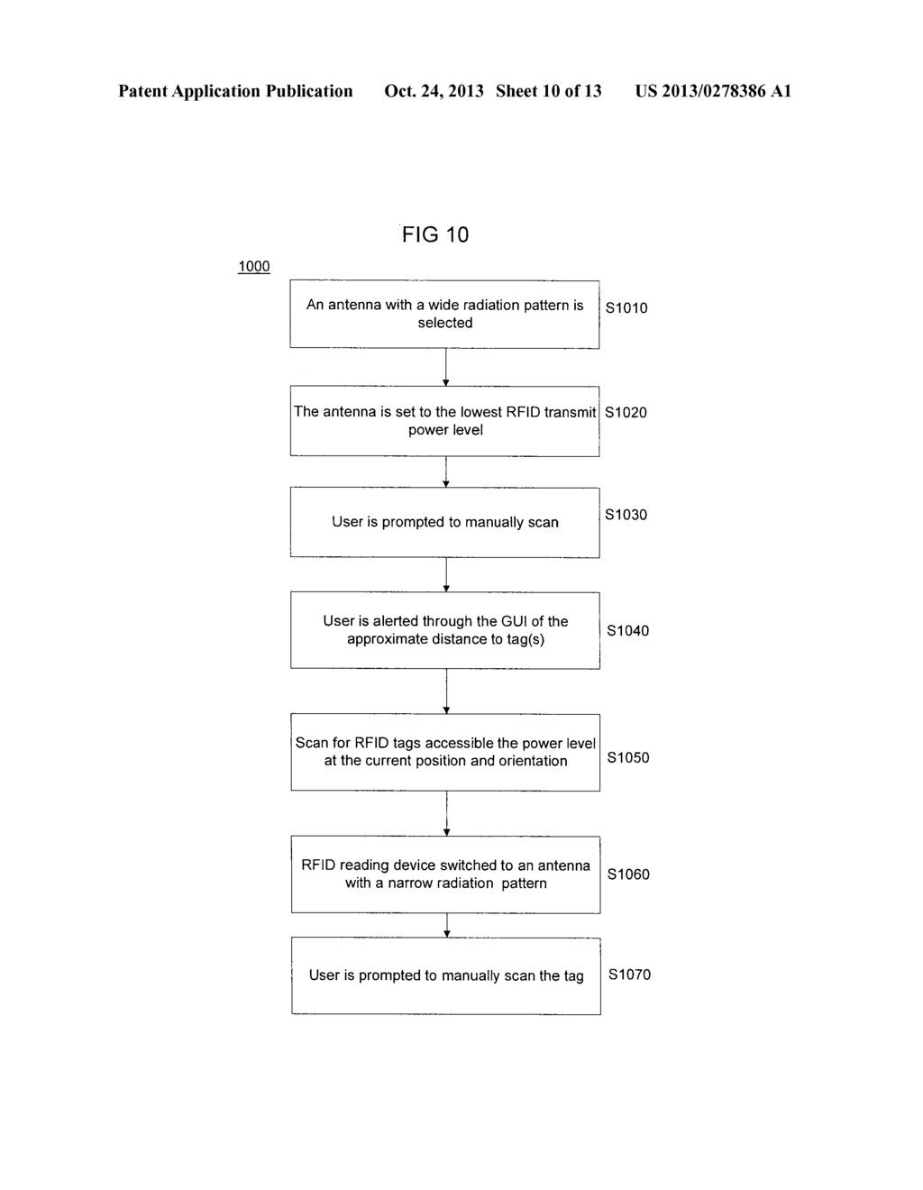 PORTABLE ENCODED INFORMATION READING TERMINAL CONFIGURED TO ADJUST     TRANSMIT POWER LEVEL - diagram, schematic, and image 11