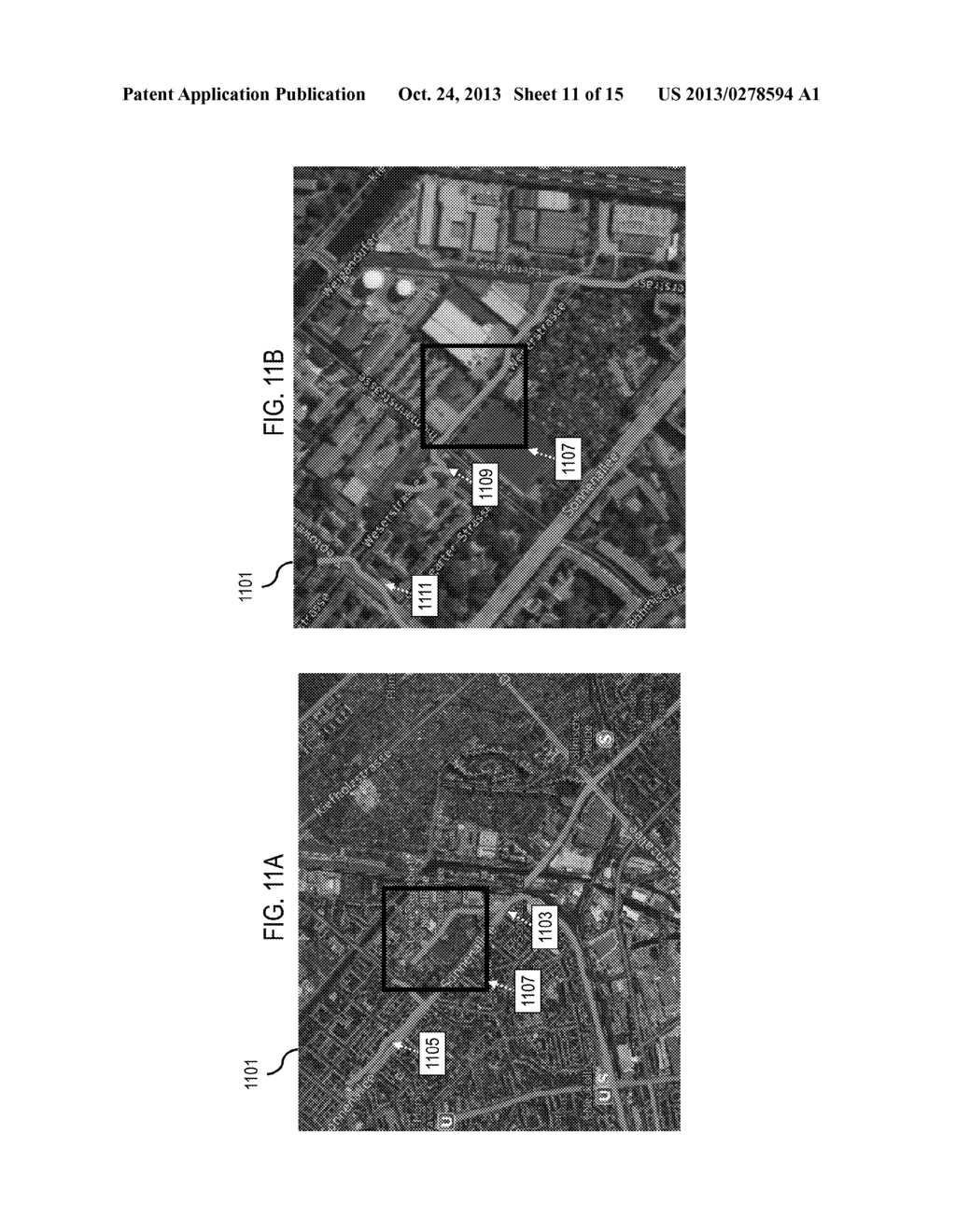 METHOD AND APPARATUS FOR PRESENTING GEO-TRACES USING A REDUCED SET OF     POINTS BASED ON AN AVAILABLE DISPLAY AREA - diagram, schematic, and image 12