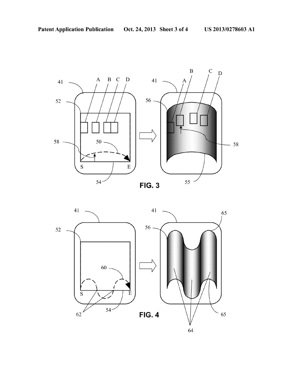 Method, Electronic Device, And Computer Readable Medium For Distorting An     Image On A Touch Screen - diagram, schematic, and image 04