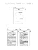 INFORMATION TERMINAL AND DISPLAY CONTROLLING METHOD diagram and image