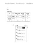 INFORMATION TERMINAL AND DISPLAY CONTROLLING METHOD diagram and image