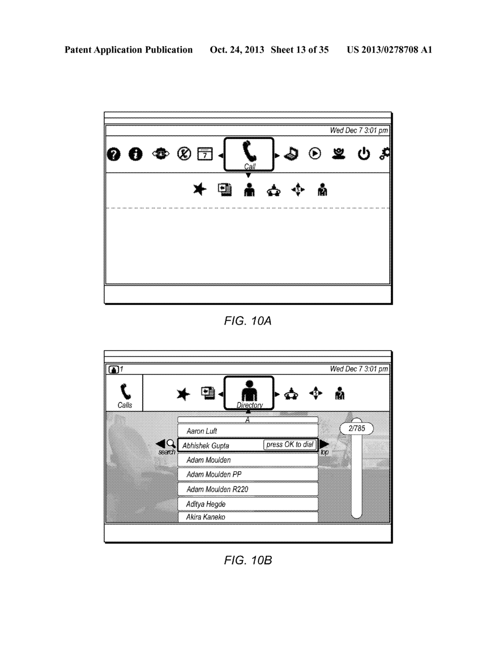 Using Previous Selection Information in a User Interface Having a     Plurality of Icons - diagram, schematic, and image 14