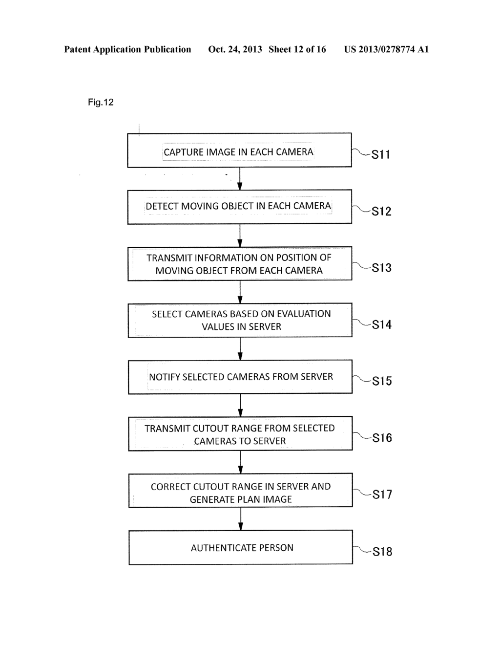 IMAGE CAPTURING SYSTEM, CAMERA CONTROL DEVICE FOR USE THEREIN, IMAGE     CAPTURING METHOD, CAMERA CONTROL METHOD, AND COMPUTER PROGRAM - diagram, schematic, and image 13