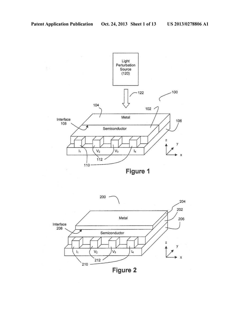 Method and Apparatus for High Resolution Photon Detection Based on     Extraordinary Optoconductance (EOC) Effects - diagram, schematic, and image 02