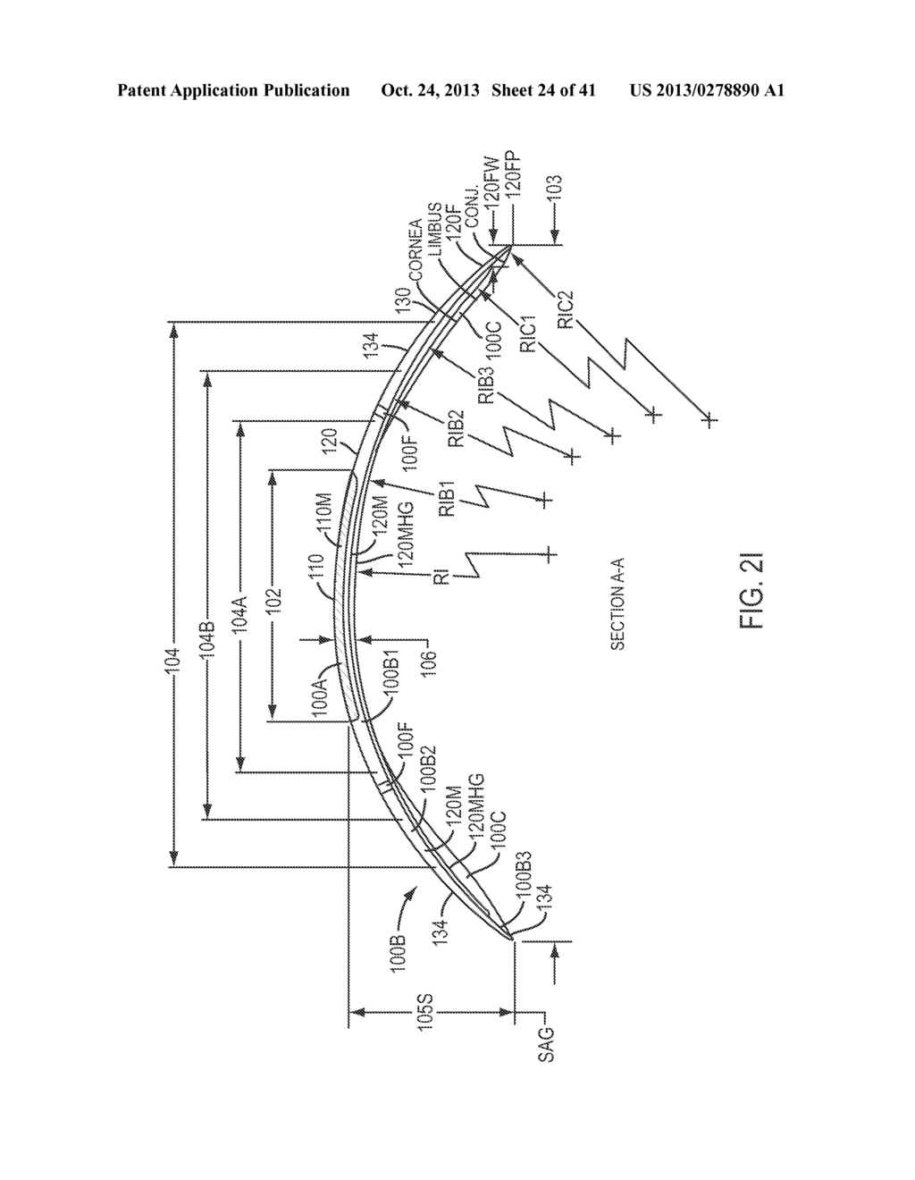 CONTACT LENSES FOR DIFFRACTIVE CORRECTION - diagram, schematic, and image 25