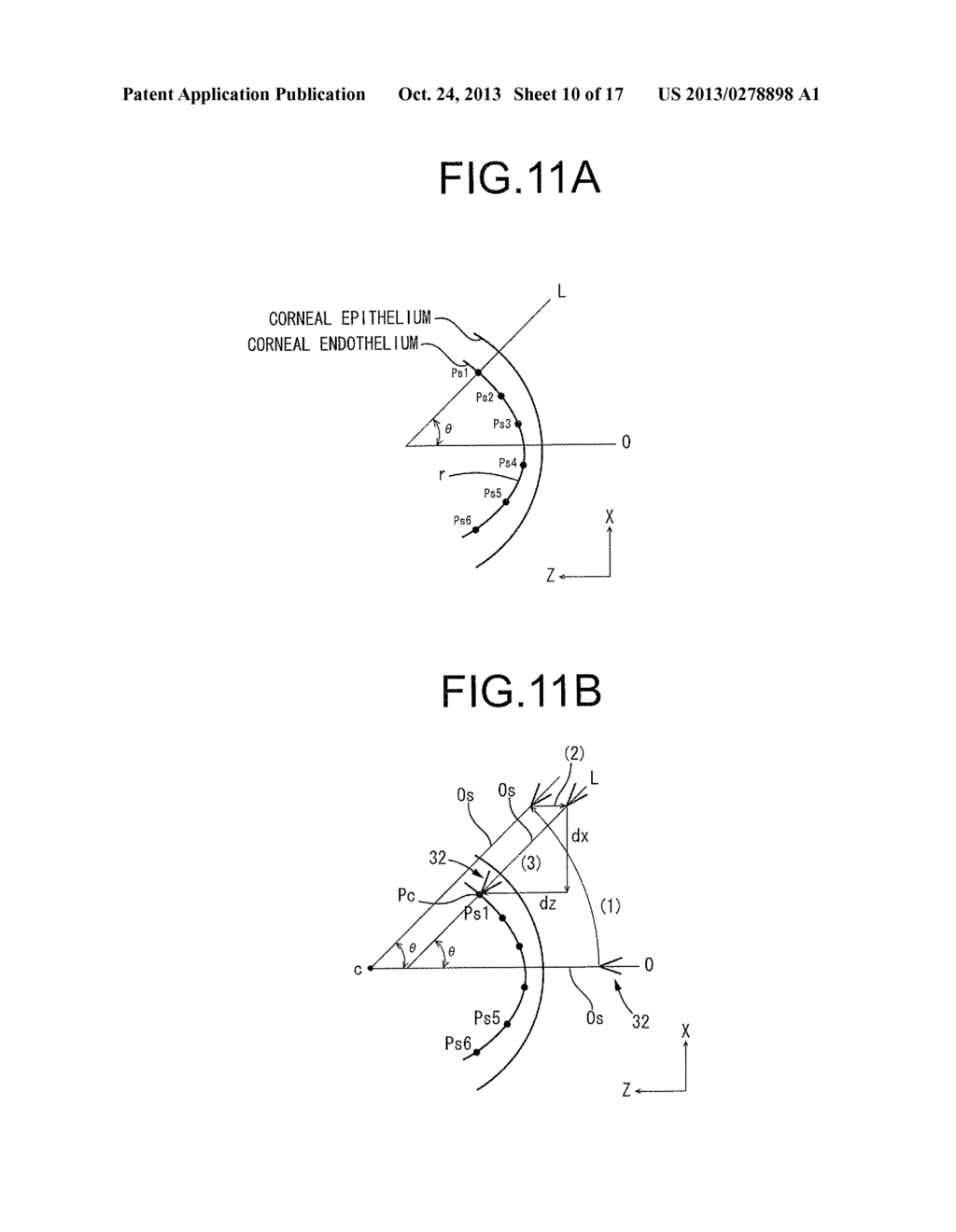 CORNEA IMAGING APPARATUS AND CORNEA IMAGING METHOD - diagram, schematic, and image 11