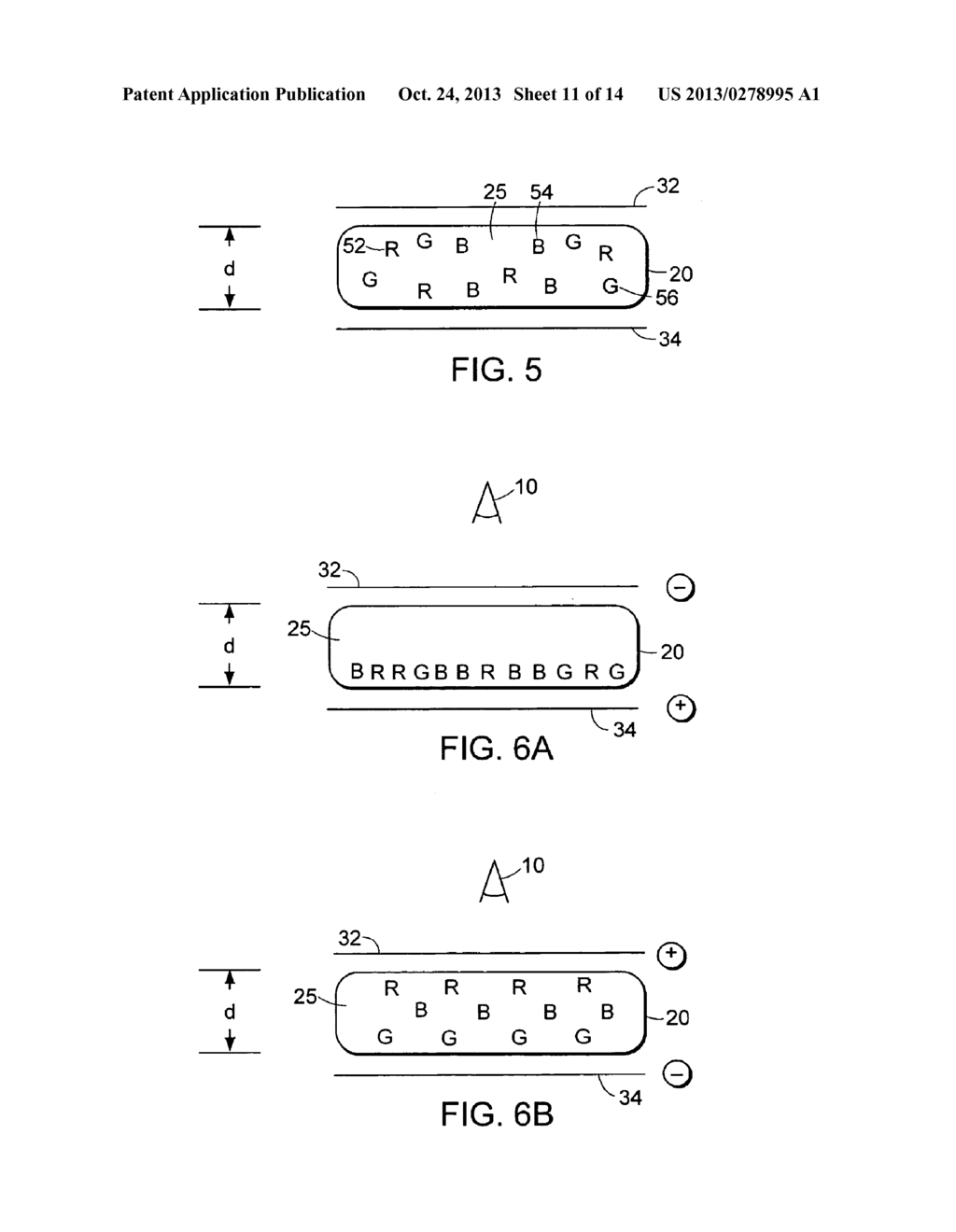 FULL COLOR REFLECTIVE DISPLAY WITH MULTICHROMATIC SUB-PIXELS - diagram, schematic, and image 12