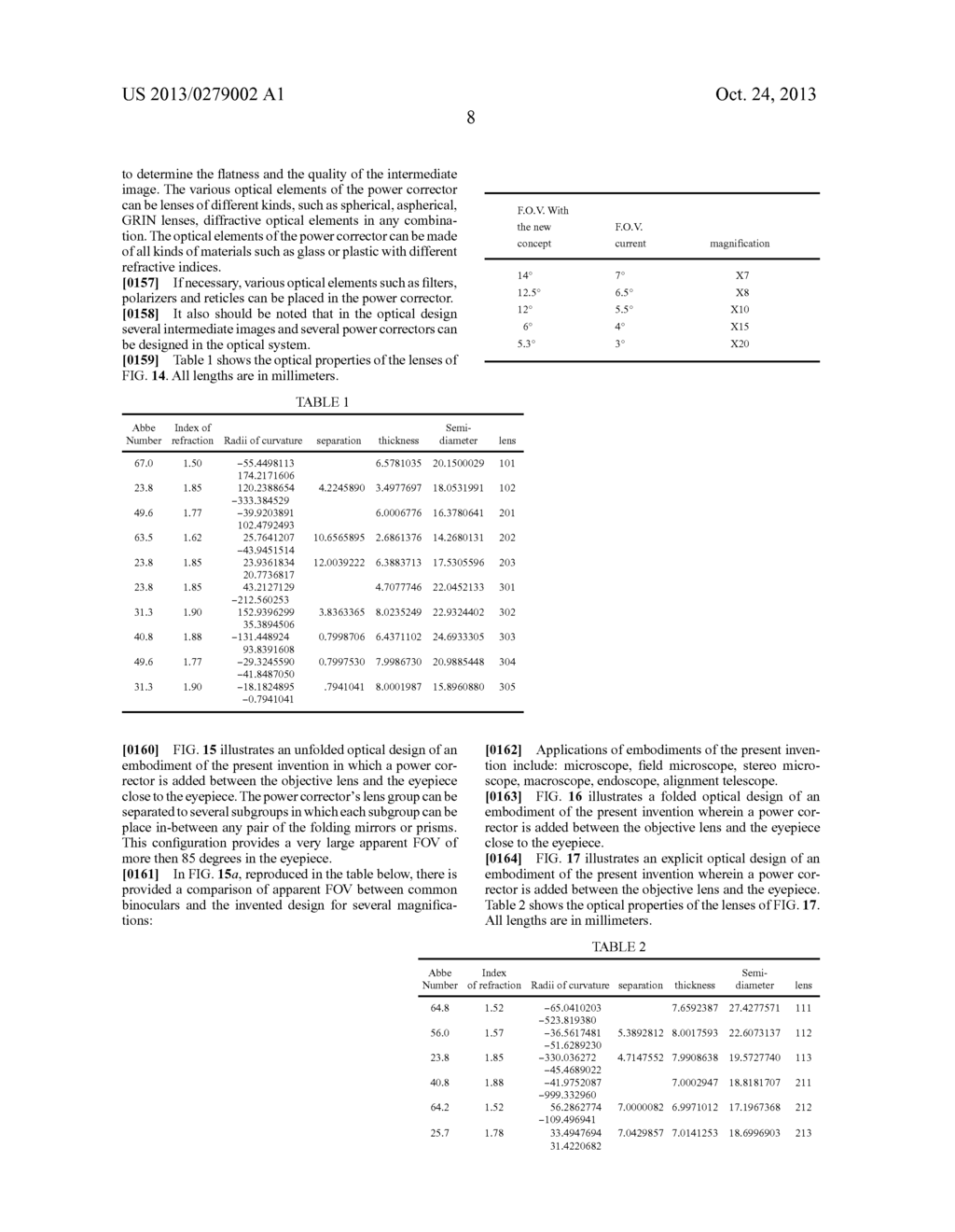 COMPACT MAGNIFYING OPTICAL SYSTEM WITH WIDE FIELD OF VIEW - diagram, schematic, and image 55