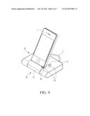 PORTABLE ELECTRONIC DEVICE STAND diagram and image