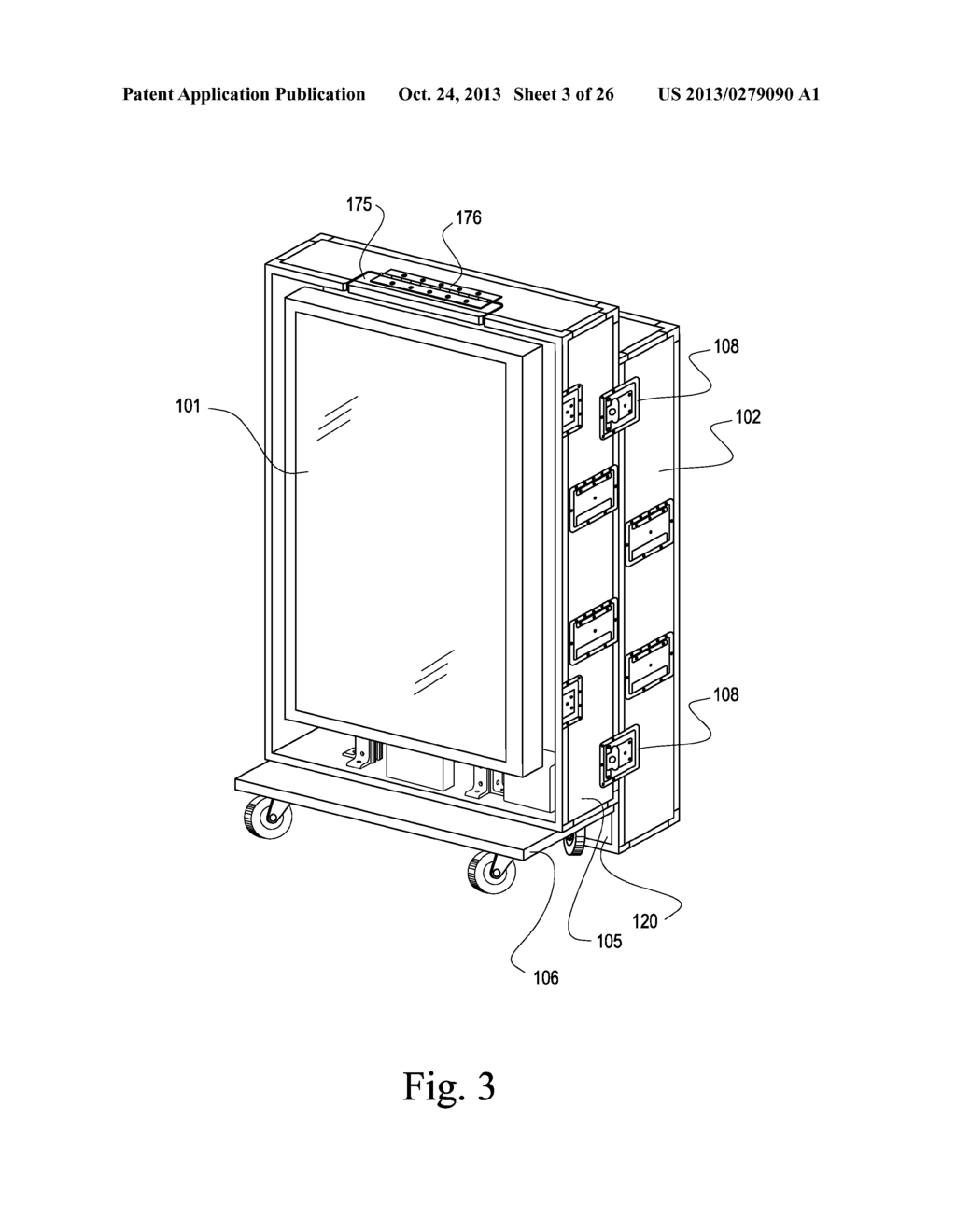 TRANSPORTABLE DEPLOYABLE DISPLAY APPARATUS - diagram, schematic, and image 04