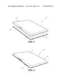 PROTECTIVE COVER FOR PORTABLE ELECTRONIC DEVICE AND ASSOCIATED SYSTEMS AND     METHODS diagram and image