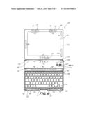 PROTECTIVE COVER FOR PORTABLE ELECTRONIC DEVICE AND ASSOCIATED SYSTEMS AND     METHODS diagram and image