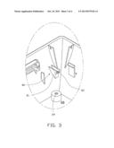 SHELL FOR FIXING MAIN BOARD THERETO AND ELECTRONIC DEVICE HAVING SAME diagram and image