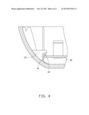 SHELL FOR FIXING MAIN BOARD THERETO AND ELECTRONIC DEVICE HAVING SAME diagram and image