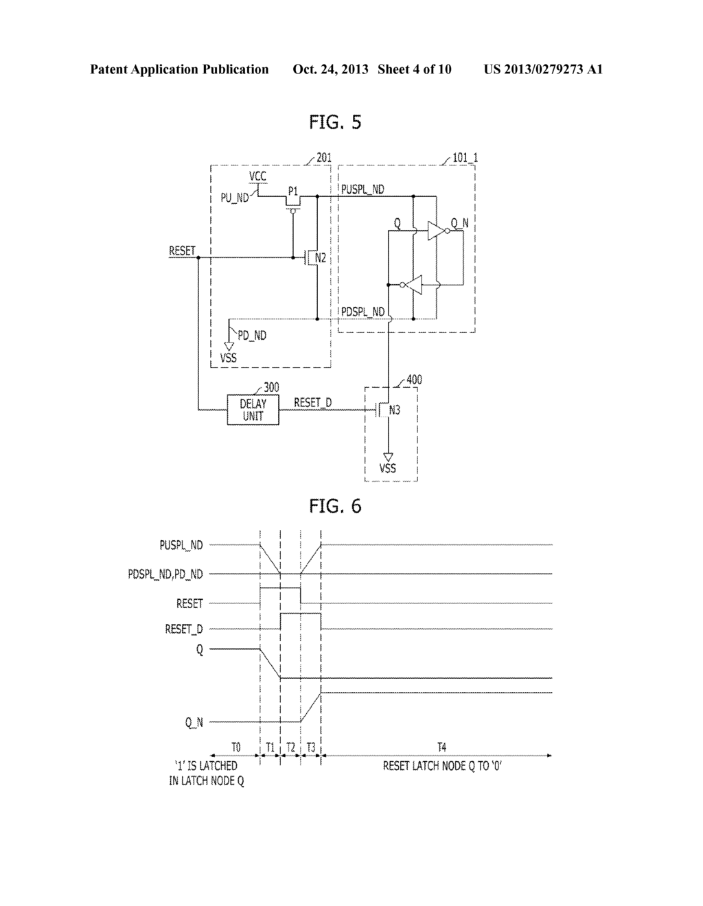 LATCH CIRCUIT, NONVOLATILE MEMORY DEVICE AND INTEGRATED CIRCUIT - diagram, schematic, and image 05