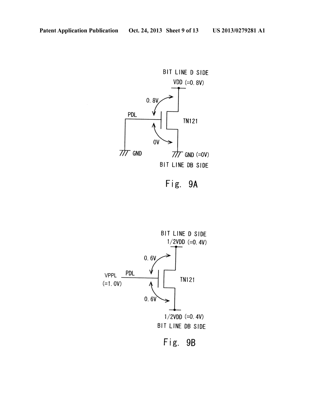 SEMICONDUCTOR MEMORY INTEGRATED DEVICE HAVING A PRECHARGE CIRCUIT WITH     THIN-FILM TRANSISTORS GATED BY A VOLTAGE HIGHER THAN A POWER SUPPLY     VOLTAGE - diagram, schematic, and image 10