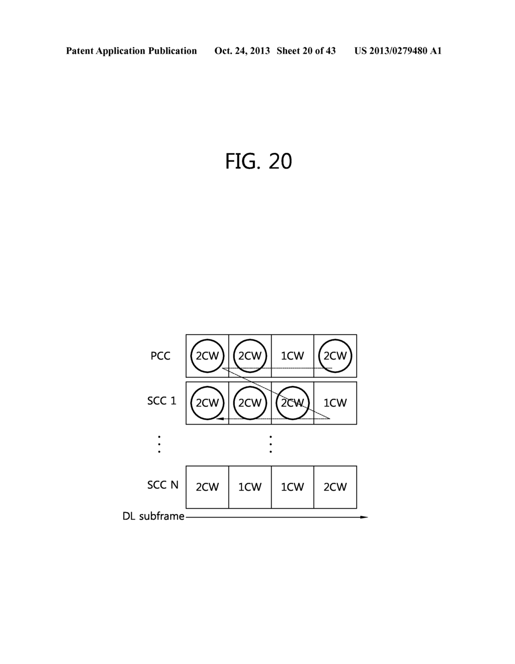METHOD FOR CONFIGURING AND TRANSMITTING AN HARQ ACK/NACK SIGNAL, AND     DEVICE USING SAME - diagram, schematic, and image 21