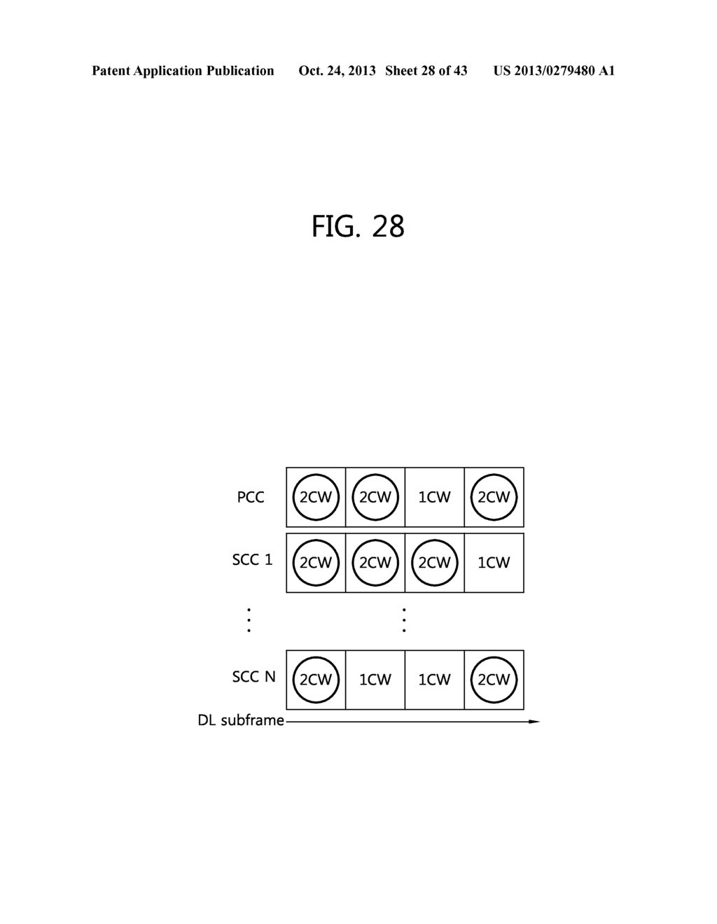 METHOD FOR CONFIGURING AND TRANSMITTING AN HARQ ACK/NACK SIGNAL, AND     DEVICE USING SAME - diagram, schematic, and image 29