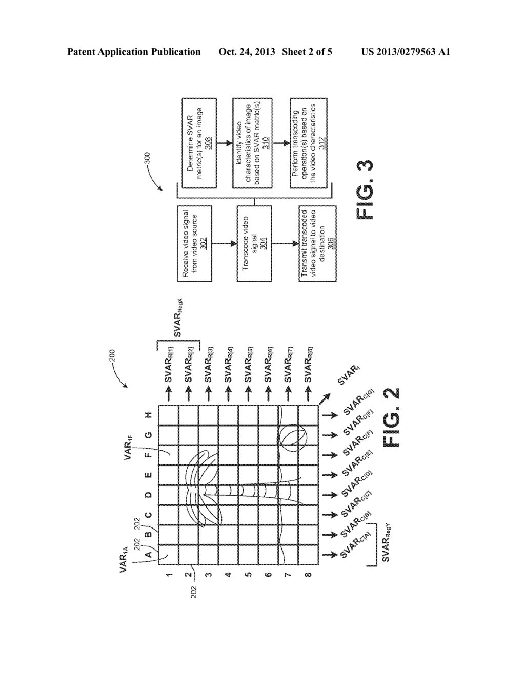 DETECTION OF VIDEO FEATURE BASED ON VARIANCE METRIC - diagram, schematic, and image 03