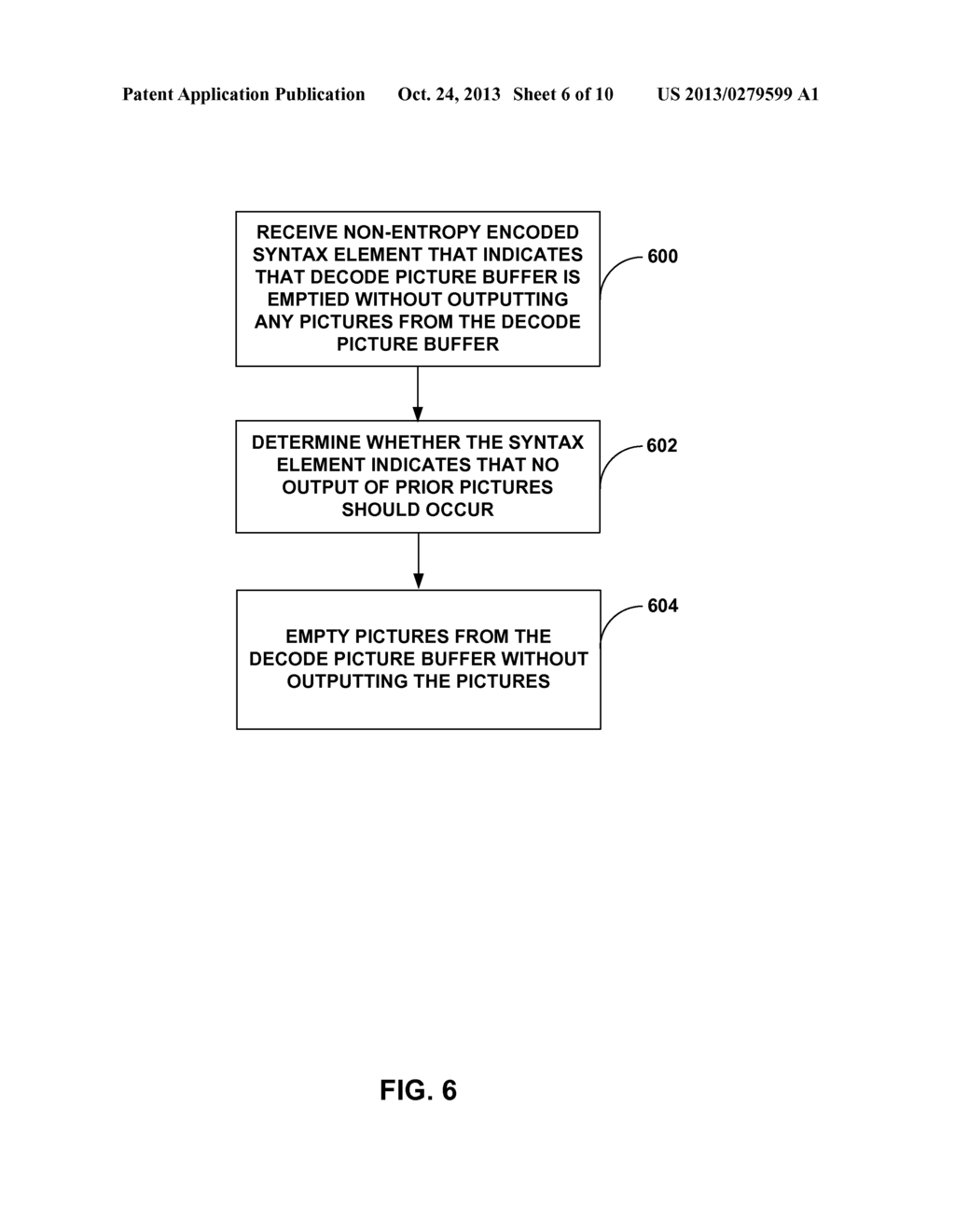 DECODED PICTURE BUFFER PROCESSING FOR RANDOM ACCESS POINT PICTURES IN     VIDEO SEQUENCES - diagram, schematic, and image 07