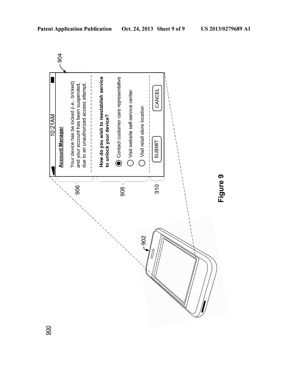 Secure Lock for Mobile Device - diagram, schematic, and image 10