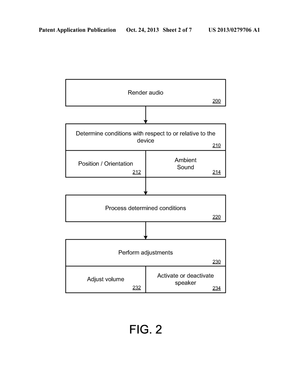 CONTROLLING INDIVIDUAL AUDIO OUTPUT DEVICES BASED ON DETECTED INPUTS - diagram, schematic, and image 03