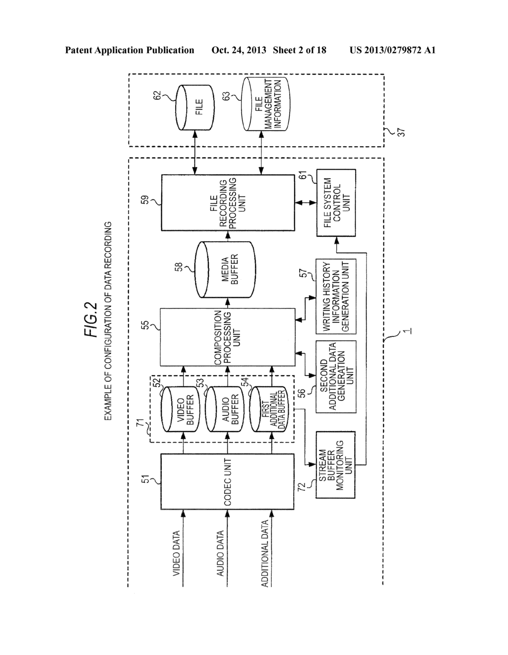 RECORDING APPARATUS, IMAGING AND RECORDING APPARATUS, RECORDING METHOD,     AND PROGRAM - diagram, schematic, and image 03